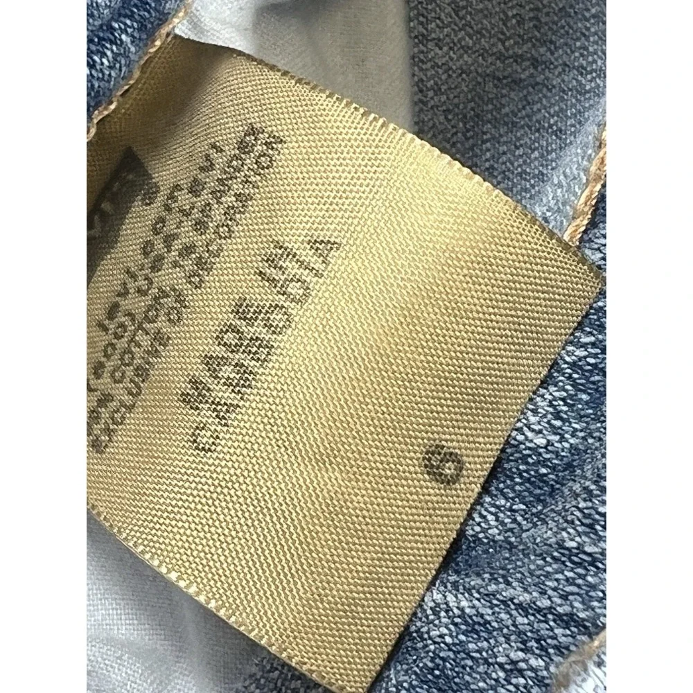 Levi's 515 Women's Shorts Size 6 Or 30x10 Measured Stretch Denim Cuffed Blue